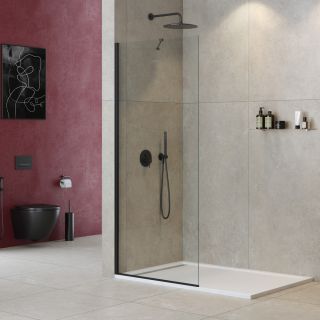 Душевая перегородка CEZARES LIBERTA-L-1-TB-95-C-NERO